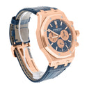 Audemars Piguet Royal Oak Chronograph 26331OR.OO.D315CR.01 Blue Dial Blue Leather Rose Gold Watch