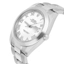 Rolex Datejust 41 Steel White Roman Dial Mens Watch 2022 Oyster Band 126300