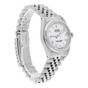 Rolex Datejust 31mm 68274 White Roman Dial Stainless Steel Watch W/G Bezel Circa 1988