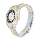 Rolex Datejust 36 Jubilee 116233 Stainless Steel & Yellow Gold Watch Tuxedo Index Dial