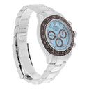 Rolex Daytona Glacier Ice Blue Dial with Arabic Script 40mm Platinum Watch 116506 Unworn