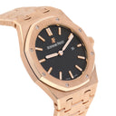 Audemars Piguet 67650OR.OO.1261OR.01 Royal Oak Lady 33mm Rose Gold Brown Dial