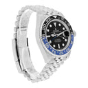 Rolex GMT Master II 40mm Stainless Steel Batgirl Box Papers 2023 126710BLNR