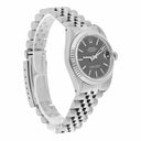 Rolex Datejust 31mm 68274  Grey Tapestry Dial Steel Watch W/G Bezel Circa Ladies - 1990