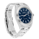 Rolex Datejust 126334 Stainless Steel 41mm Blue Index Dial Complete MINT 2021