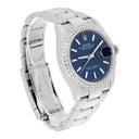 Rolex 126200 Datejust 36mm Blue Index Dial Oyster Bracelet 2021 COMPLETE MINT