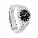 Unworn Rolex Datejust Black 36mm Stainless Steel Jubilee Watch 126234 Complete
