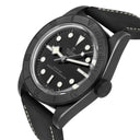 Tudor Black Bay 41 Black Ceramic Leather Strap Men's Watch M79210CNU-0001 Unworn