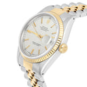Rolex Datejust 36mm Two Tone Silver lndex Dial Jubilee 16013 Circa 1987