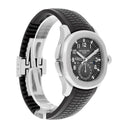 Patek Philippe Aquanaut Travel-Time Steel Black Dial Watch 5164A-001 Box/Papers