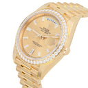 Rolex Day Date 40 Presidential 228348RBR-0002 Yellow Gold Factory Diamond Dial Bezel
