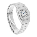 Cartier Santos Galbée Silver Dial Small Steel Ladies Watch W20056D6/1565