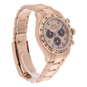 Rolex Cosmograph Daytona 116505-0009 Pink/Black Dial 18K Rose Gold Complete 2014