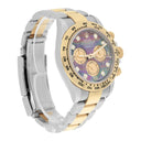 Rolex Daytona Steel/Yellow Gold Watch Tahitian MOP Diamond Dial 116503 Box+Card