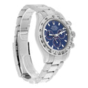 Rolex Cosmograph Daytona White Gold 40mm Blue Dial 116509 Complete 2021