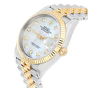 Rolex Datejust 36 mm 126233 White Mother of Pearl Dial Two Tone Jubilee Watch