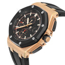 Audemars Piguet 26401RO.OO.A002CA.02 Royal Oak Offshore Black Dial Black Leather