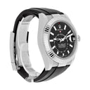 Rolex Sky-Dweller 42mm 336239-0002 White Gold Black Dial Oysterflex Strap