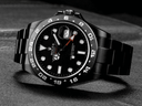 Rolex Explorer II Black PVD/DLC Coated Stainless Steel Watch White Numerals Bezel 216570