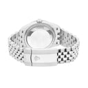 Rolex Datejust 36mm Steel Jubilee Blue Index Dial Diamond Bezel 126284RBR