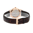 A. Lange & Söhne 206.032 / LSLS2064AD Argenté Dial Black Leather 18K Pink gold Watch