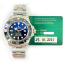 Rolex Sea-Dweller D-Blue Oyster 126660  Stainless Steel Watch 2021