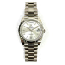 Rolex Day-Date 40 228239-0003 White Gold with Silver Diamond Dial Watch 2023
