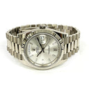 Rolex Day-Date 40 228239-0003 White Gold with Silver Diamond Dial Watch 2023