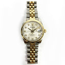 Rolex Lady-Datejust 31mm Jubilee Gold/Steel with Silver Diamond Dial Watch 2017
