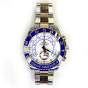 Rolex Yacht-Master II 116681 44mm Gold/Steel with White Dial Watch 2018