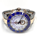 Rolex Yacht-Master II 116681 44mm Gold/Steel with White Dial Watch 2018