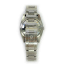 Rolex Oyster Perpetual 36mm Oyster 116000 Stainless Steel Watch Slate Grey Index Dial 2015