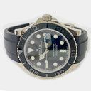 MINT Rolex Yacht-Master 226659 42mm White Gold With Black Rubber Watch Black Dial 2020