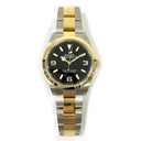 Rolex Explorer Black Dial 36mm 124273 Gold and Steel Oyster Watch 2022