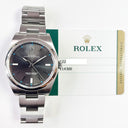 Rolex Oyster Perpetual 114300 39mm Stainless Steel with Slate Dial Watch 2017