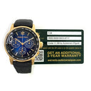 Audemars Piguet Code 11.59 Chronograph 26393OR.OO.A002KB.03 Rose Gold With Black Textile Watch Blue Dial 2021