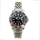 Rolex 126710BLRO GMT-Master II 40mm  Jubilee Stainless Steel Watch Black Dial 2024