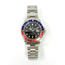 Rolex GMT-Master II "Pepsi" 40mm Oyster 16710 Stainless Steel Watch Black Dial 2011