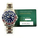 Rolex GMT-Master II 40mm 126719BLRO-0003 Pepsi White Gold with Blue Dial Watch 2022