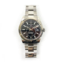 Rolex Sky-Dweller Black Dial 42mm Oyster Bracelet  326934 Stainless Steel Watch MINT 2019