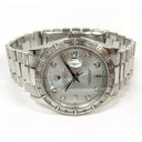 Rolex Day Date 36mm 118366A President Platinum Watch Ice Blue Diamond Dial