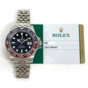 Rolex GMT-Master II  Jubilee 126710BLRO Stainless Steel Black Dial Jubilee Watch MINT 2019
