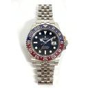 Rolex GMT-Master II  Jubilee 126710BLRO Stainless Steel Black Dial Jubilee Watch MINT 2019