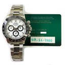 Rolex Cosmograph Daytona 116500LN 40mm Oyster Steel with White Dial Watch 2020