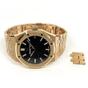 Audemars Piguet Royal Oak 15500OR.OO.1220OR.01 41mm Rose Gold with Black Dial Watch 2022