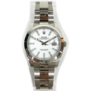 Rolex Datejust 41mm White Index Dial Oyster Bracelet 126300-0005 Stainless Steel Watch 2024