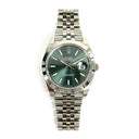 Rolex Datejust Jubilee Bracelet Green 126300 Stainless Steel Men's Watch 2024