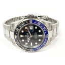 Rolex GMT-Master II   Batman  Black Dial  Oyster 126710BLNR Stainless Steel Watch MINT