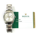 Rolex Oyster Perpetual Date 34mm Oyster 115200 Stainless Steel Watch Silver Index Dial 2020