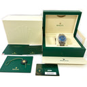 Rolex Datejust Blue Roman 41mm 126334-0025 Steel Oyster Watch 2024
